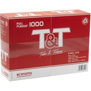 Гильзы T&T Economy Full Flavour Regular Filter 8,1/15мм (1000 шт)